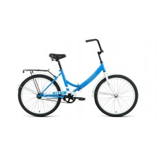 Велосипед 24" ALTAIR CITY 24 FR (2023), голубой/белый