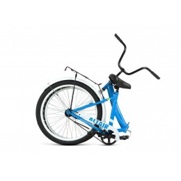 Велосипед 24" ALTAIR CITY 24 FR (2023), голубой/белый