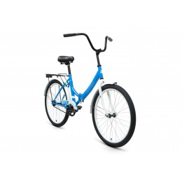 Велосипед 24" ALTAIR CITY 24 FR (2023), голубой/белый