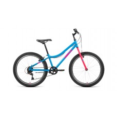 Велосипед 24" ALTAIR MTB HT 1.0 голубой/розовый (2022)