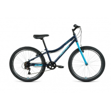 Велосипед 24" ALTAIR MTB HT 1.0 темно синий/мятный (2021)