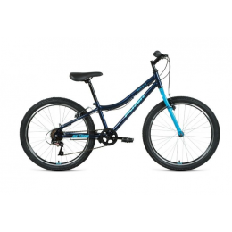 Велосипед 24" ALTAIR MTB HT 1.0 темно синий/мятный (2021)