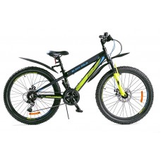 Велосипед 24" BLACK AQUA Cross 2481 D matt (2021) синий