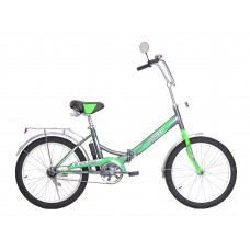 Велосипед 24" Black Aqua Street Beat 141, серо-зеленый