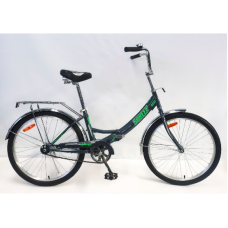 Велосипед 24" Black Aqua Street Beat 141, серый-зеленый