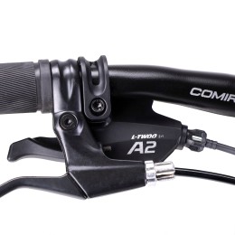 Велосипед 24" COMIRON FLASH, полуфэт, жесткая вилка, черный
