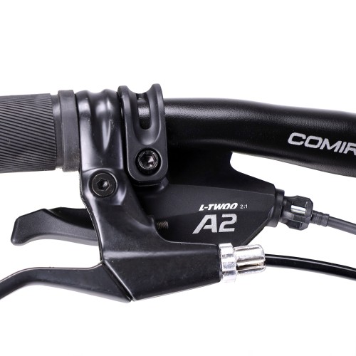 Велосипед 24" COMIRON FLASH, полуфэт, жесткая вилка, черный
