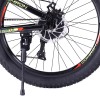 Велосипед 24" COMIRON FLASH, полуфэт, жесткая вилка, черный
