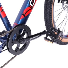 Велосипед 24" COMIRON REBEL 1.0 (2025), жесткая вилка, сине-красный