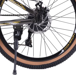 Велосипед 24" COMIRON REBEL 1.0 (2025), жесткая вилка, черный