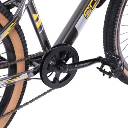 Велосипед 24" COMIRON REBEL 1.0 (2025), жесткая вилка, черный