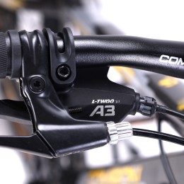 Велосипед 24" COMIRON REBEL 1.0 (2025), жесткая вилка, черный