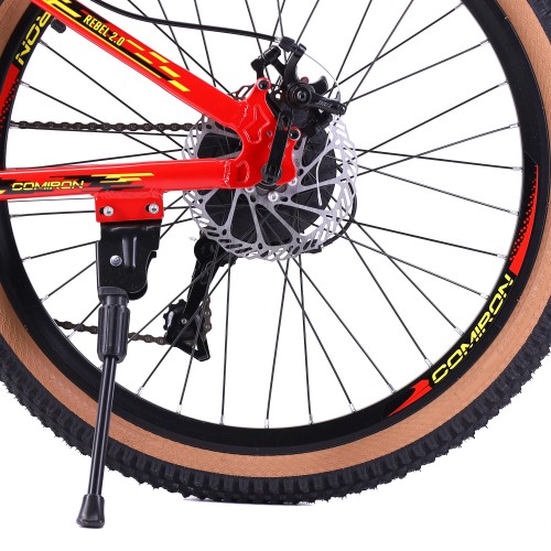 Велосипед 24" COMIRON REBEL GT2421 IRHF (2024) жесткая вилка, красный