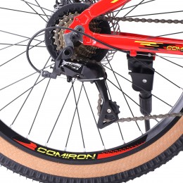 Велосипед 24" COMIRON REBEL GT2421 IRHF (2024) жесткая вилка, красный