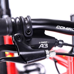 Велосипед 24" COMIRON REBEL GT2421 IRHF (2024) жесткая вилка, красный