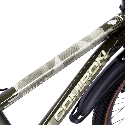 Велосипед 24" COMIRON REBEL GT2421 MLHF (2025), жесткая вилка, милитари хаки