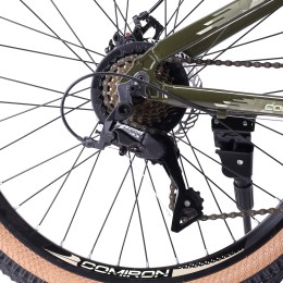 Велосипед 24" COMIRON REBEL GT2421 MLHF (2025), жесткая вилка, милитари хаки