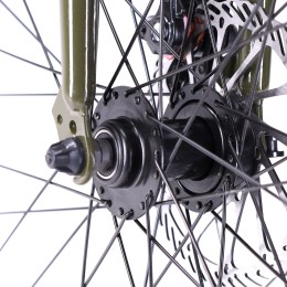 Велосипед 24" COMIRON REBEL GT2421 MLHF (2025), жесткая вилка, милитари хаки