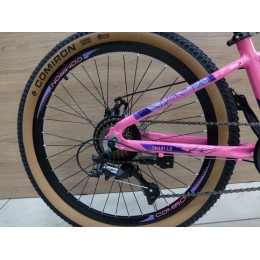 Велосипед 24" COMIRON SMART 1.0 (2025), фиолетовый/розовый