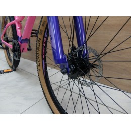 Велосипед 24" COMIRON SMART 1.0 (2025), фиолетовый/розовый