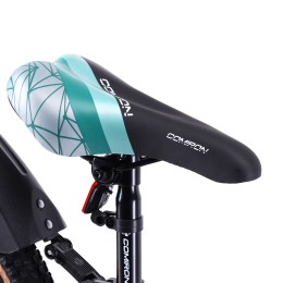 Велосипед 24" COMIRON SMART 1.0 (2024), оранжевый/голубой