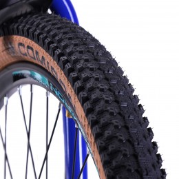 Велосипед 24" COMIRON SMART 2407 BHF (2025) жесткая вилка, голубой/синий