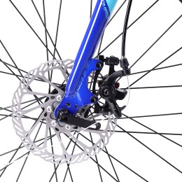 Велосипед 24" COMIRON SMART 2407 BHF (2025) жесткая вилка, голубой/синий