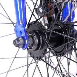 Велосипед 24" COMIRON SMART 2407 BHF (2025) жесткая вилка, голубой/синий