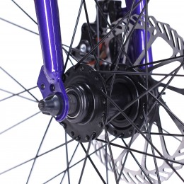 Велосипед 24" COMIRON SMART 2407 LHF (2025) жесткая вилка, фиолетовый/розовый