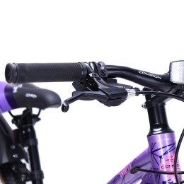 Велосипед 24" COMIRON SMART 2407 LHF (2025) жесткая вилка, фиолетовый/розовый