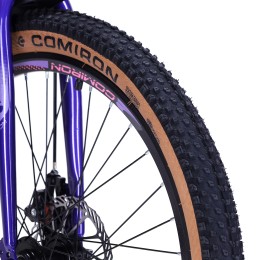 Велосипед 24" COMIRON SMART 2407 LHF (2025) жесткая вилка, фиолетовый/розовый