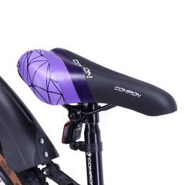 Велосипед 24" COMIRON SMART 2407 LHF (2025) жесткая вилка, фиолетовый/розовый