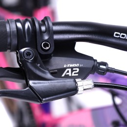 Велосипед 24" COMIRON SMART 2407 LHF (2025) жесткая вилка, фиолетовый/розовый