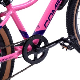 Велосипед 24" COMIRON SMART 2407 LHF (2025) жесткая вилка, фиолетовый/розовый