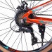 Велосипед 24" COMIRON SMART 2407 RHF (2024) жесткая вилка, красный/голубой