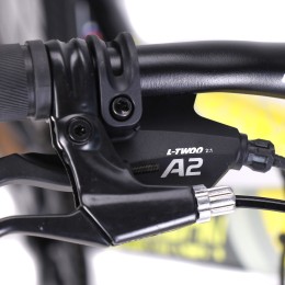 Велосипед 24" COMIRON SMART 2407 YHF (2025) жесткая вилка, желтый/черный