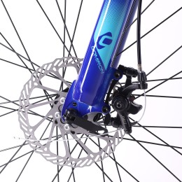 Велосипед 24" COMIRON SMART GT2407L B (2025), синий/голубой
