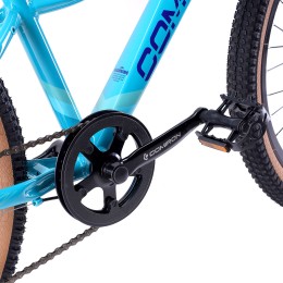 Велосипед 24" COMIRON SMART GT2407L B (2025), синий/голубой