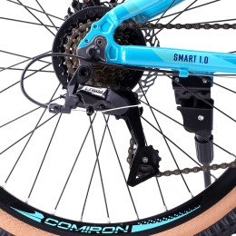 Велосипед 24" COMIRON SMART GT2407L B (2025), синий/голубой
