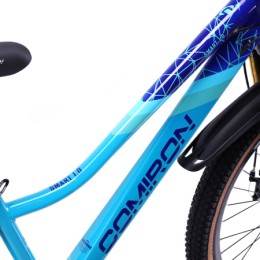 Велосипед 24" COMIRON SMART GT2407L B (2025), синий/голубой