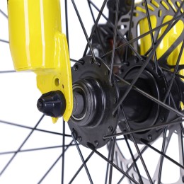 Велосипед 24" COMIRON SMART GT2407L Y (2025), жёлтый/черный
