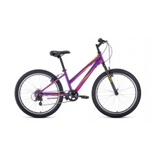 Велосипед 24" Forward Iris 1.0, 2020, цвет фиолетовый, размер 13"