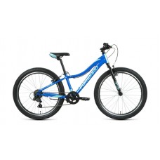 Велосипед 24" FORWARD JADE 1.0 (2022) синий/бирюзовый