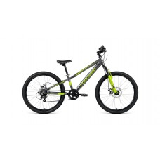 Велосипед 24" Forward Rise 2.0 disc, 2020, серый/зеленый