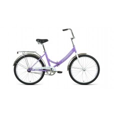 Велосипед 24" FORWARD VALENCIA 1.0 фиолетовый/голубой (2022)