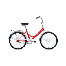 Велосипед 24" FORWARD VALENCIA 1.0 красный/серый (2021)