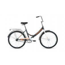 Велосипед 24" FORWARD VALENCIA 1.0 темно-серый/бежевый (2021)