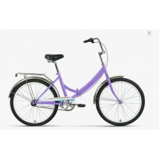 Велосипед 24" FORWARD VALENCIA 3.0 фиолетовый/голубой (2022)