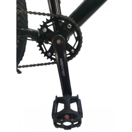 Велосипед 24" Haevner ECLIPSE 2025 Deep Black Pearl, черный перламутр