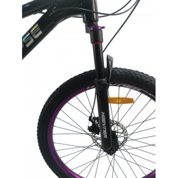 Велосипед 24" Haevner ECLIPSE 2025 Deep Black Pearl, черный перламутр